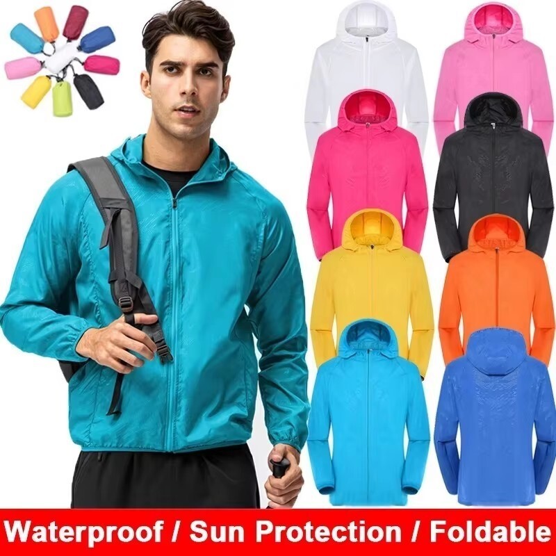 Women'S Fashion Rain Jacket - Męska Damska Wodoodporna Kurtka Wiatrówka Damska
