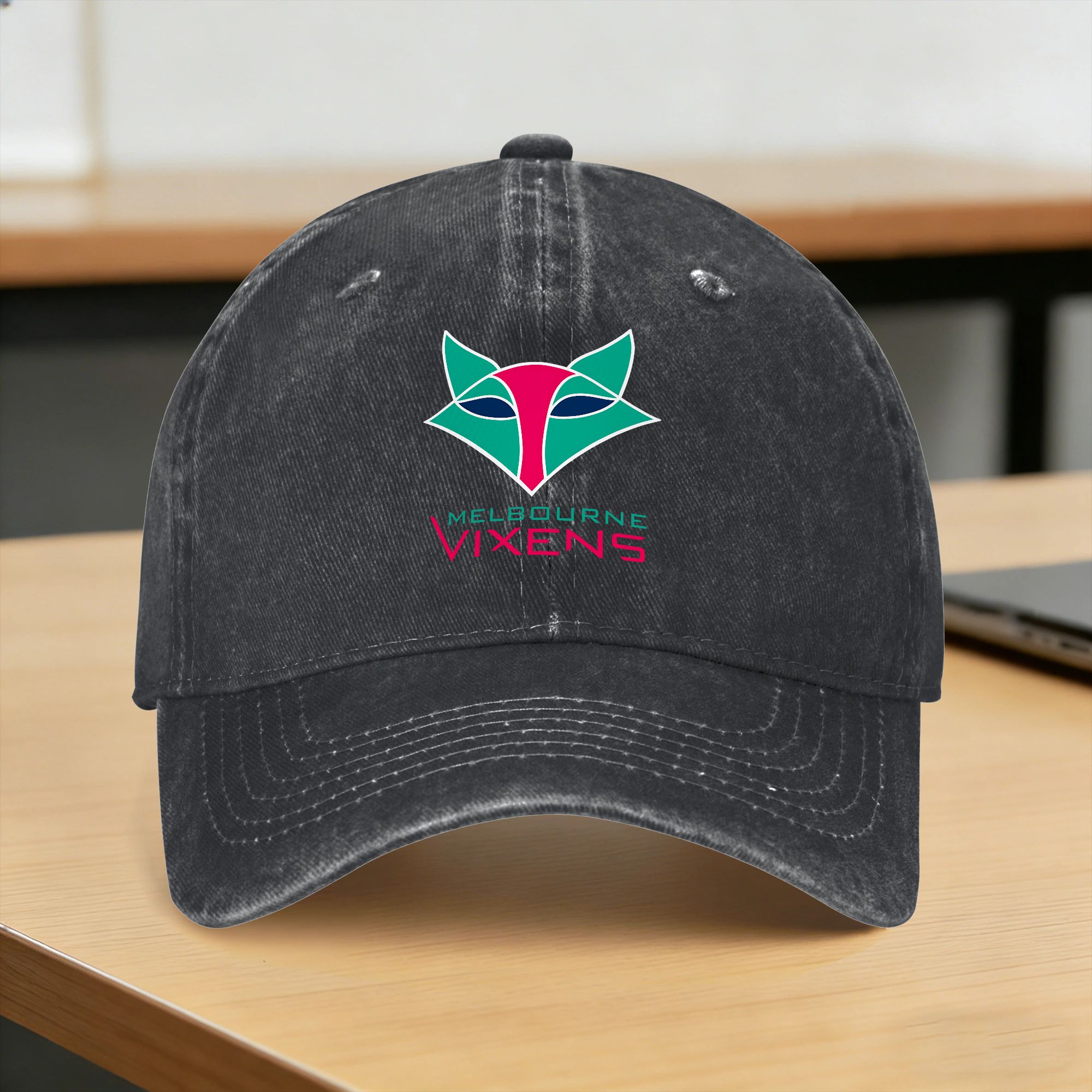 Women'S Fashion Melbourne - Czapka baseballowa Melbourne Vixens 2026, stylizowana