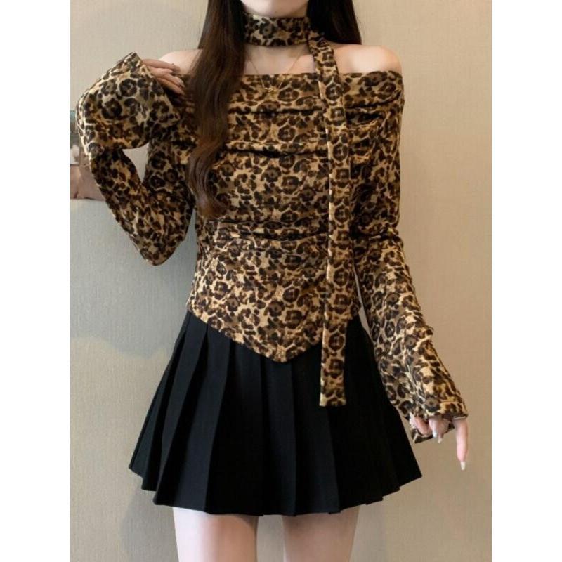 Women'S Fashion Designer Clothes - Krótki top z odkrytymi ramionami w
