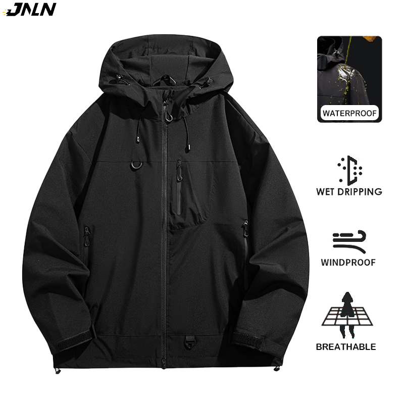Women'S Fashion Rain Jacket - JNLN Unisex Wodoodporna Wiatrówka Sportowa Outdoorowa