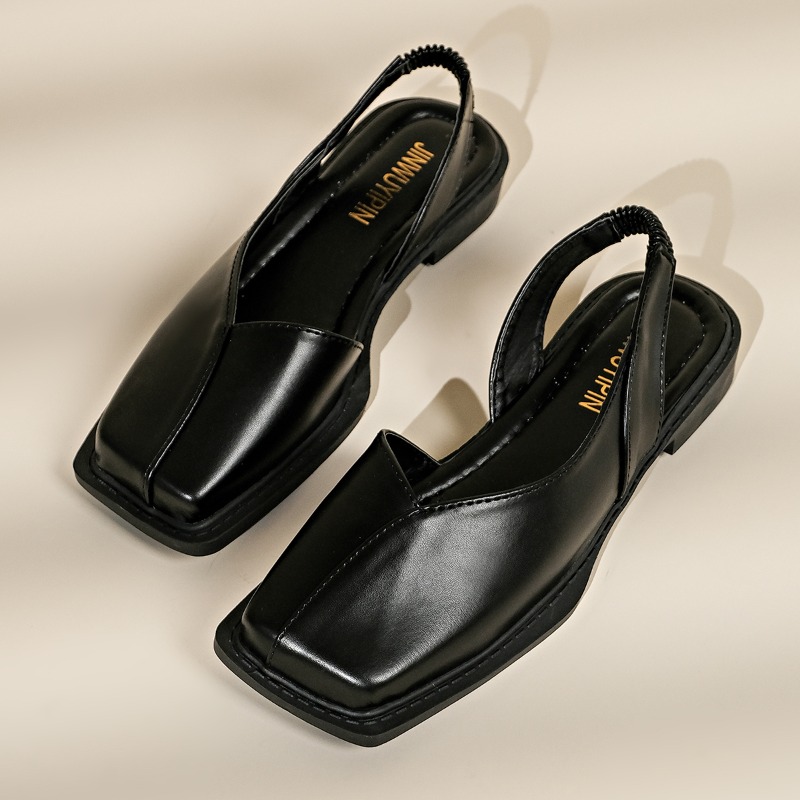 Women'S Fashion For Summer 2025 - Retro Sandały 2025 Nowe Niskie Obcasy