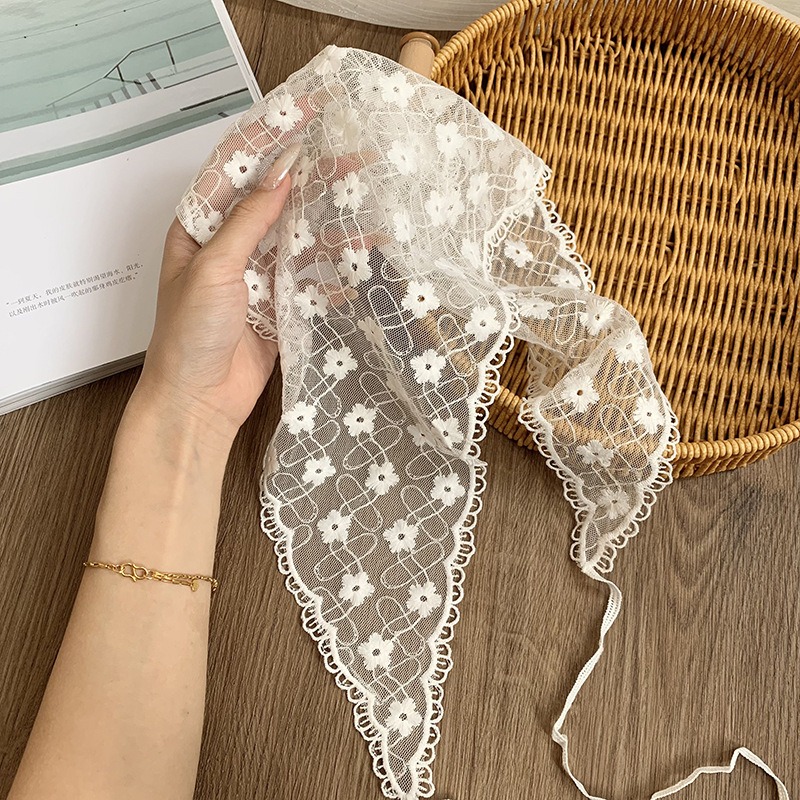 Corset Top Boned - Koronkowa chusta wielofunkcyjna francuska opaska na