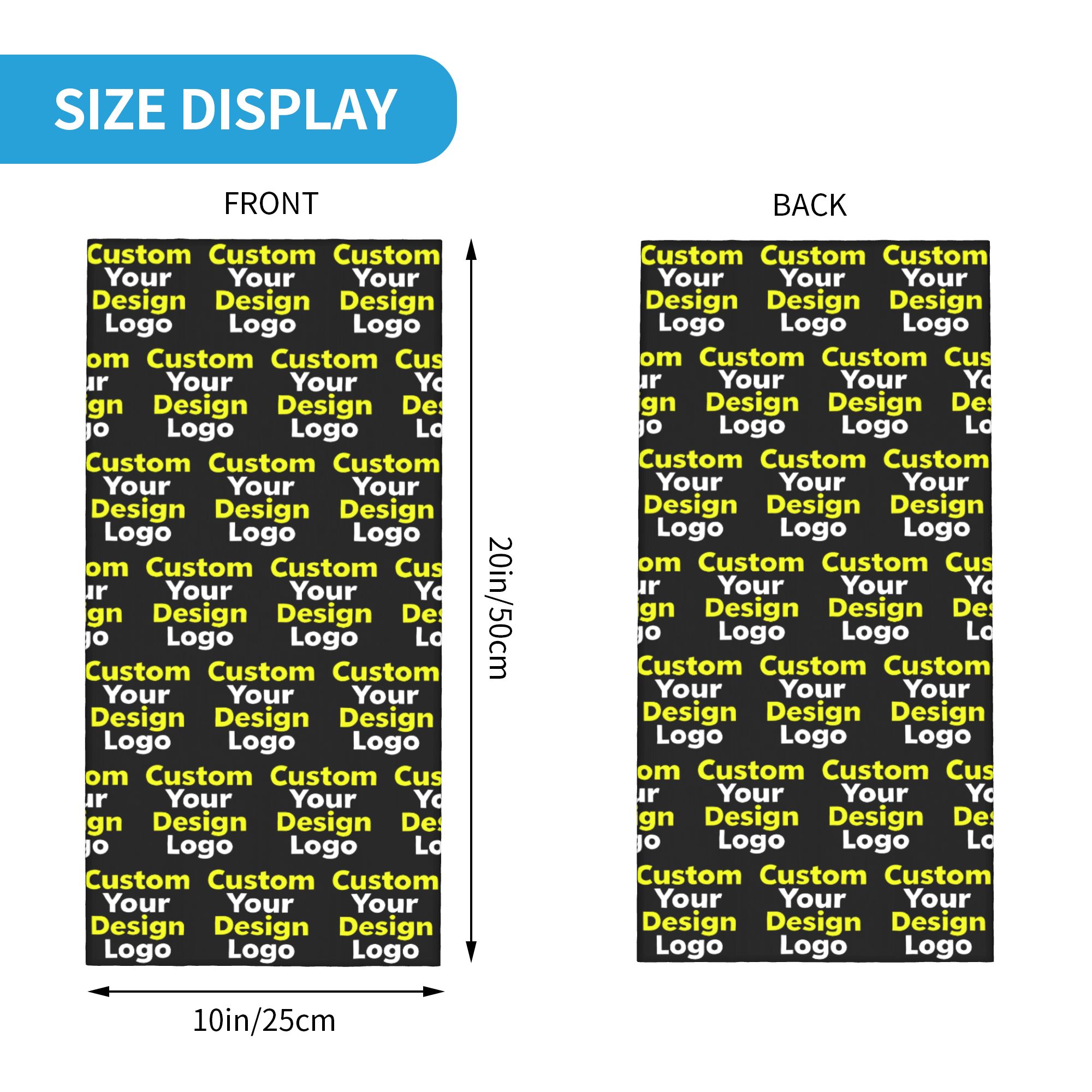 Personalizowana bandana/komin  – Women Fashion Logo recenzja i cena