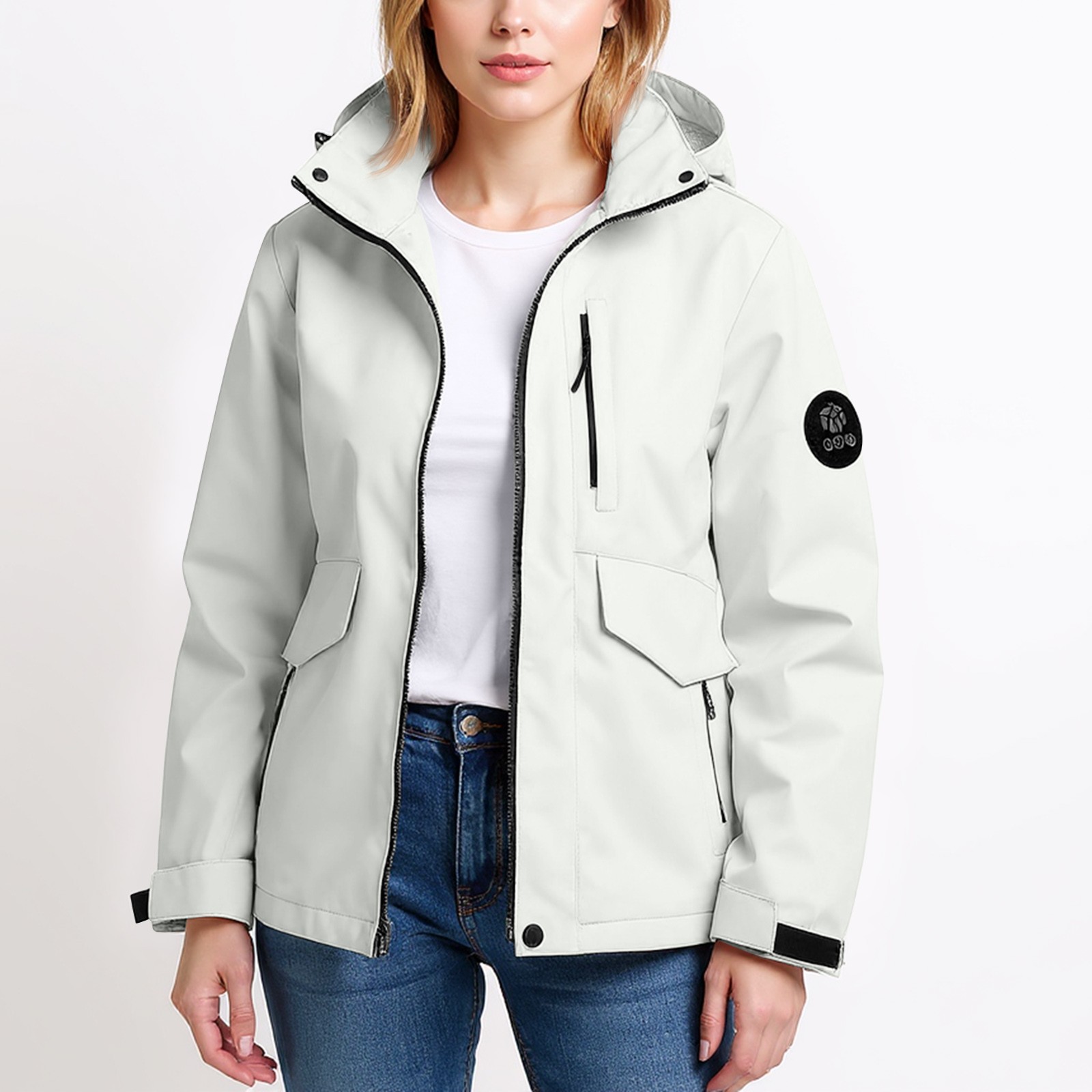 Damskie lekkie kurtki trekking – Women'S Fashion Rain Jacket recenzja i cena