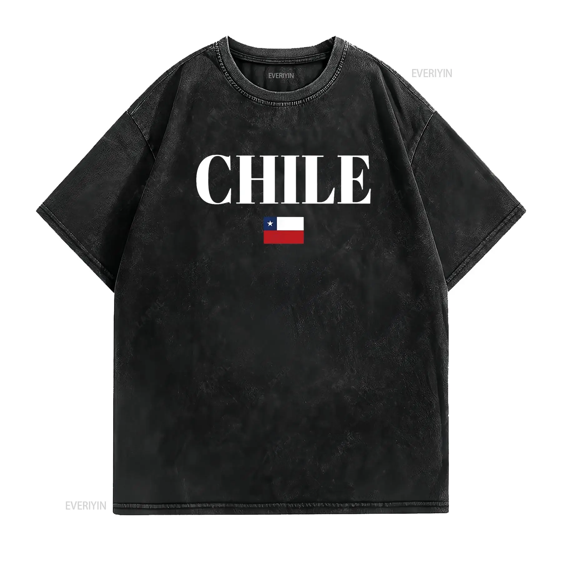 Koszulka damska z flagą Chile, – Women'S Fashion Designer Clothes recenzja i cena