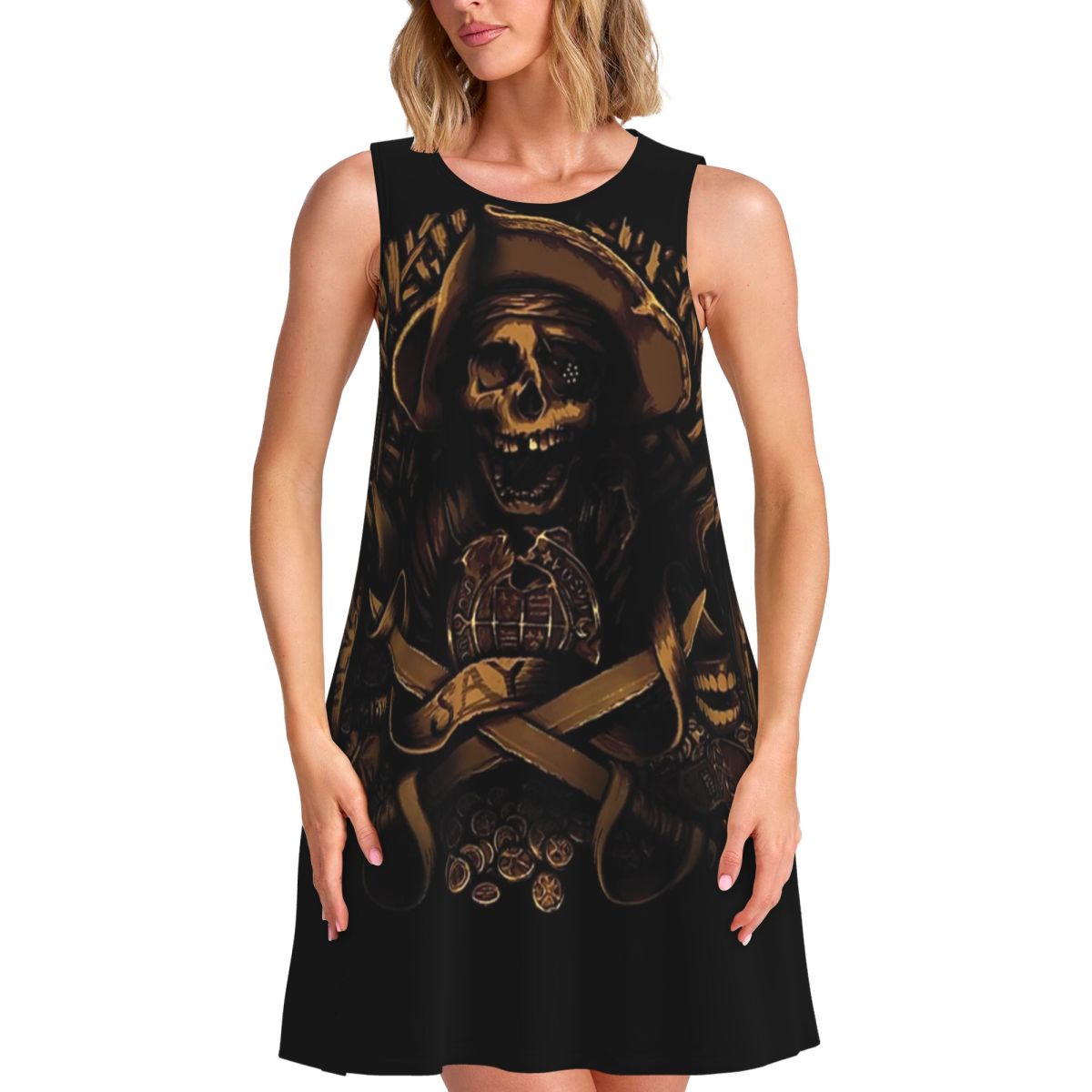 Sukienka tank top z motywem Go – Women'S Fashion In The 80S recenzja i cena