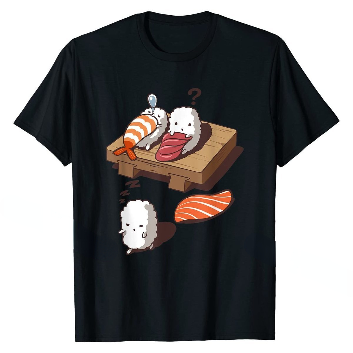 Śmieszne japońskie Nigiri Sush – Women'S Fashion Graphic Tees recenzja i cena
