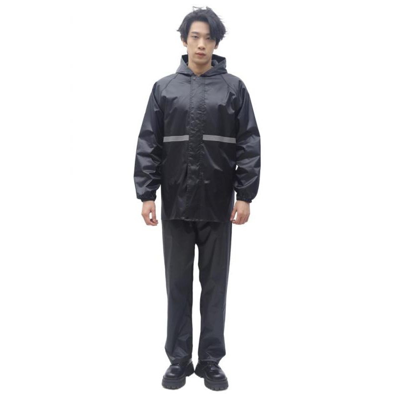2szt Płaszcz z kapturem i spod – Women'S Fashion Rain Jacket recenzja i cena