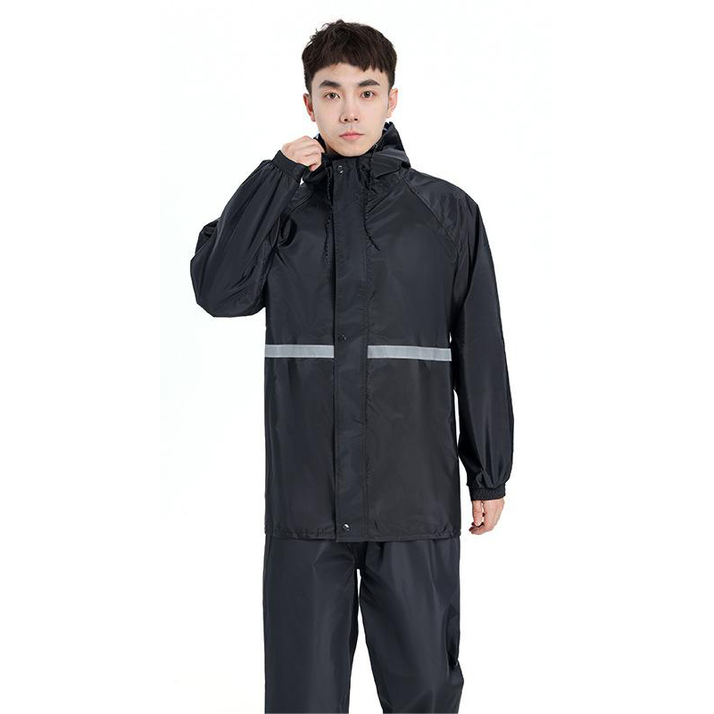 2szt Płaszcz z kapturem i spod – Women'S Fashion Rain Jacket recenzja i cena