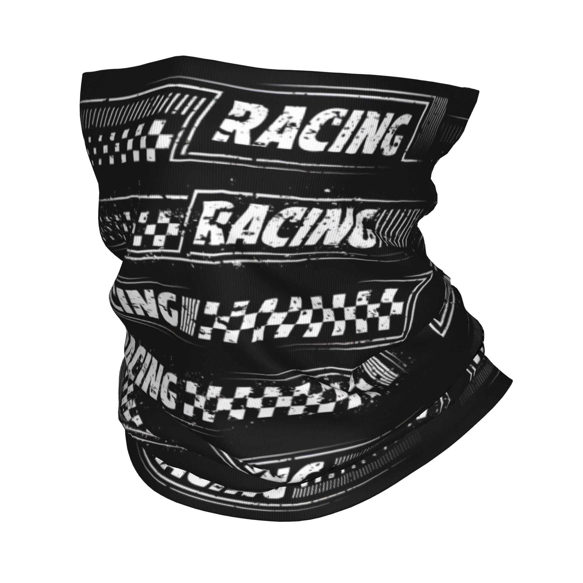 Bandana z logo wyścigowym, wzó – Women Fashion Logo recenzja i cena