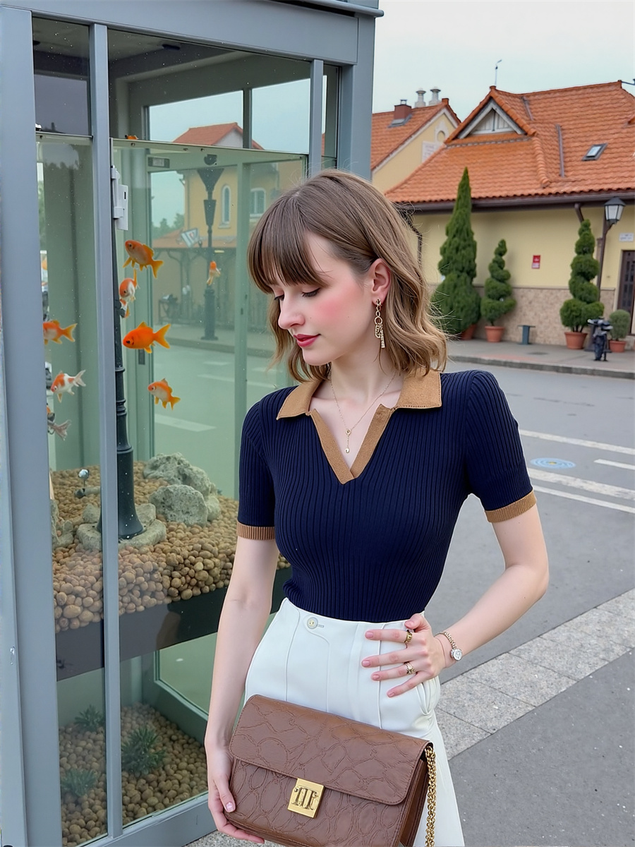 Krótkie rękawy T-shirty w styl – Women'S Fashion Trends Fall 2025 recenzja i cena