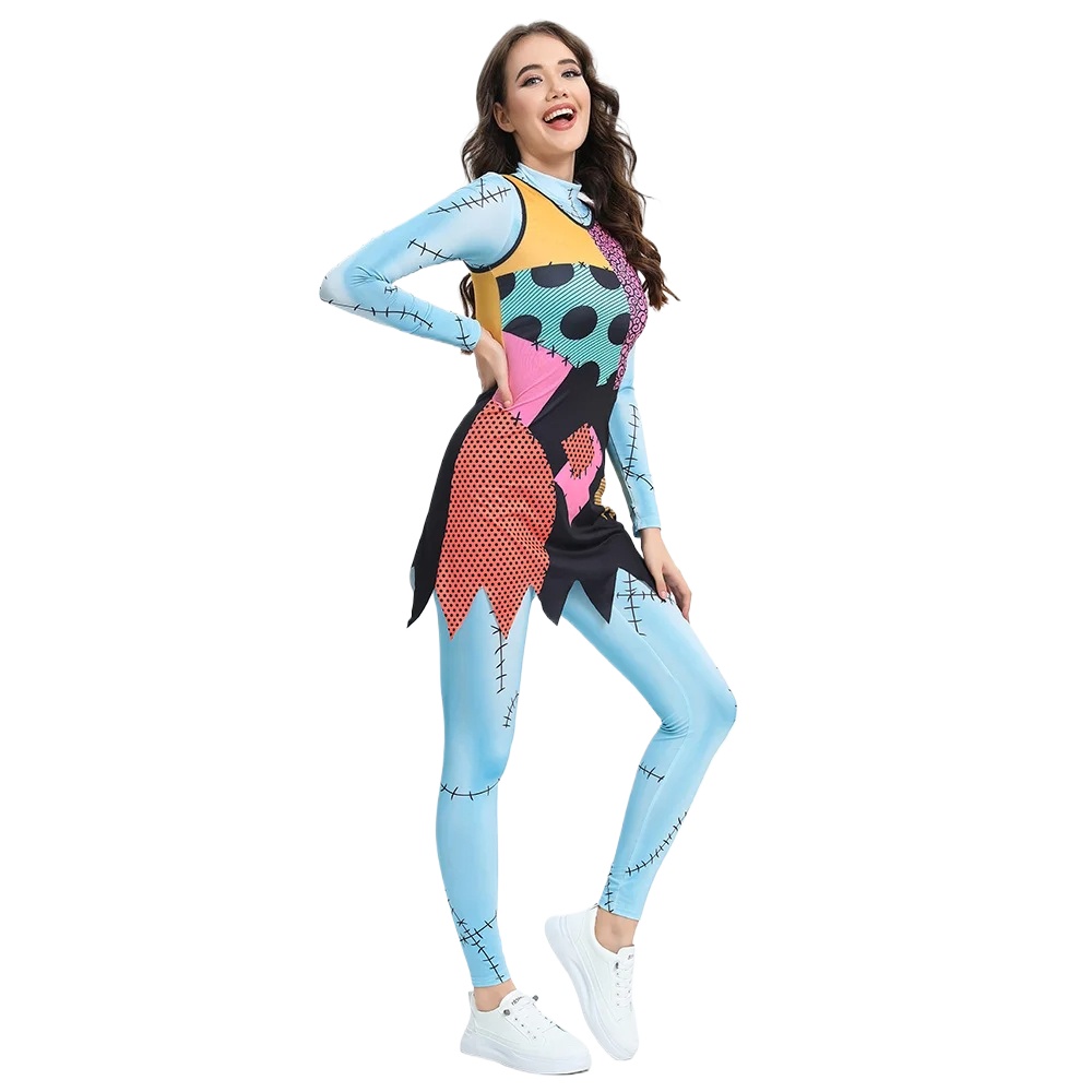 Kostium na Halloween, strój do – Sleeveless Jumpsuit recenzja i cena