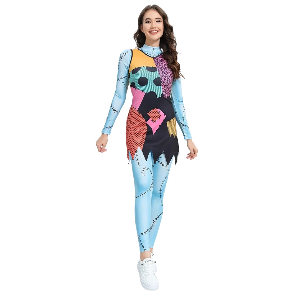Kostium na Halloween, strój do – Sleeveless Jumpsuit recenzja i cena