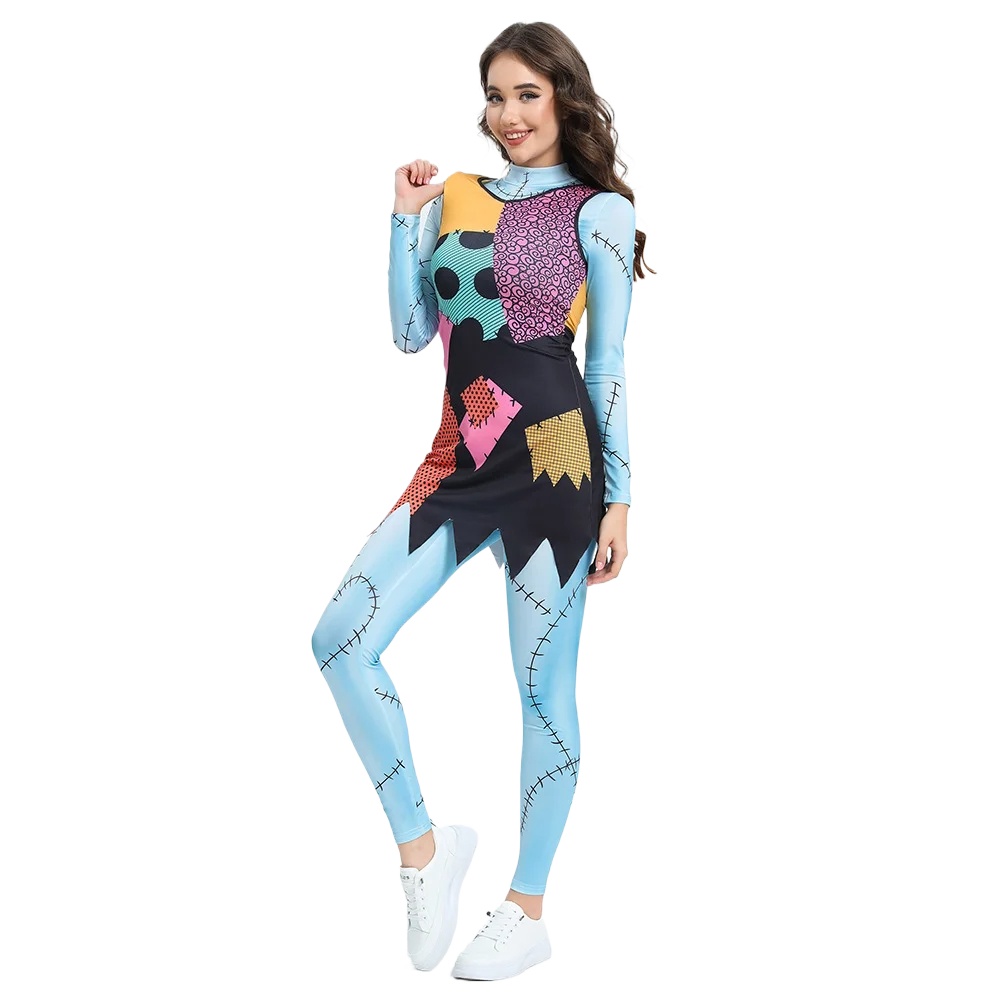 Kostium na Halloween, strój do – Sleeveless Jumpsuit recenzja i cena