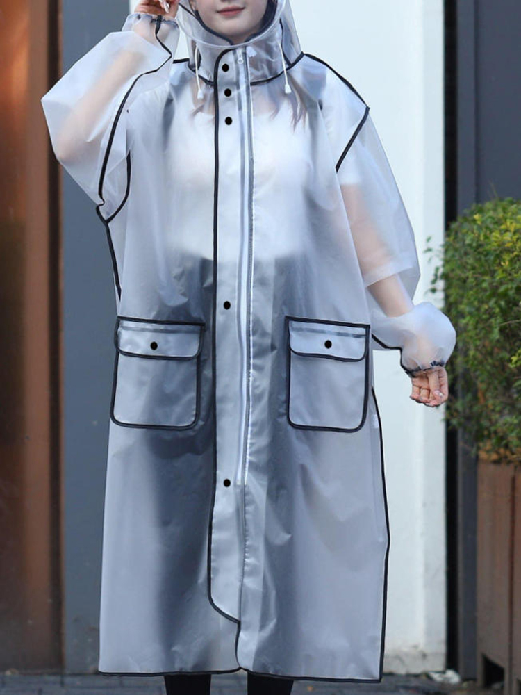 Modny, wielofunkcyjny płaszcz  – Women'S Fashion Rain Jacket recenzja i cena