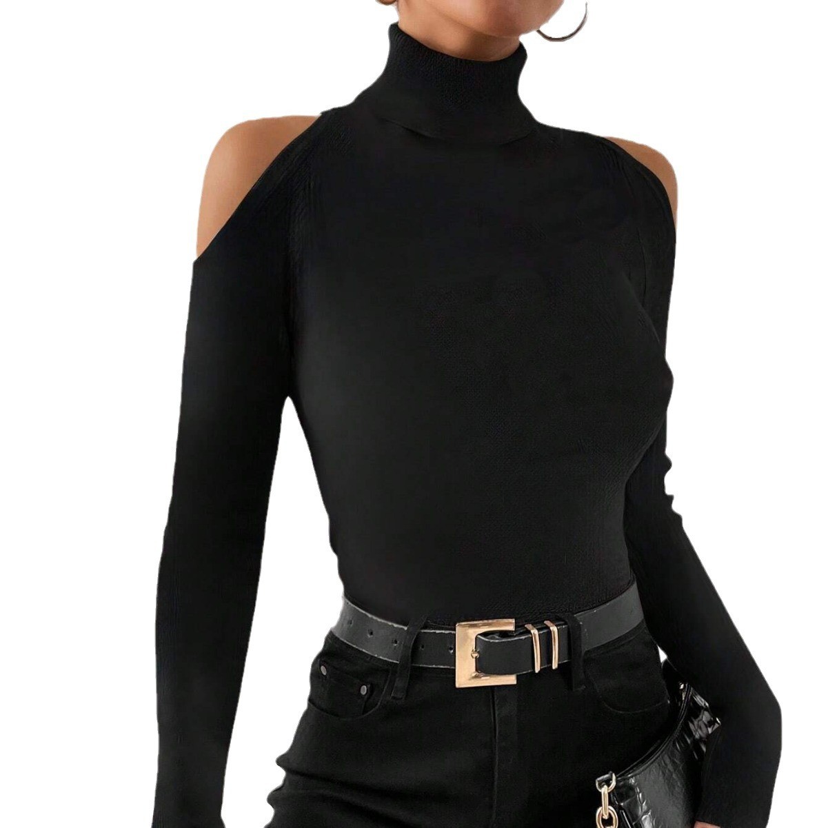 Elegancka damska bluzka z odkr – Women Fashion Blouse recenzja i cena