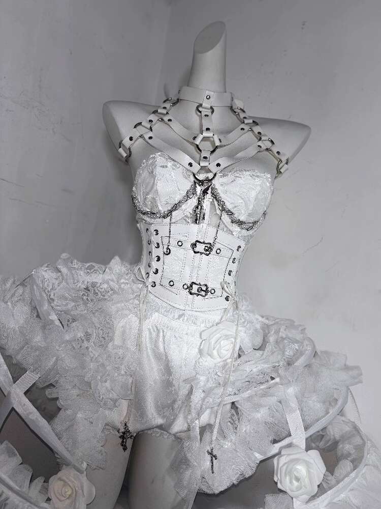 Kostium Lolita Kwiatowy Gorset – Corset Top Boned recenzja i cena