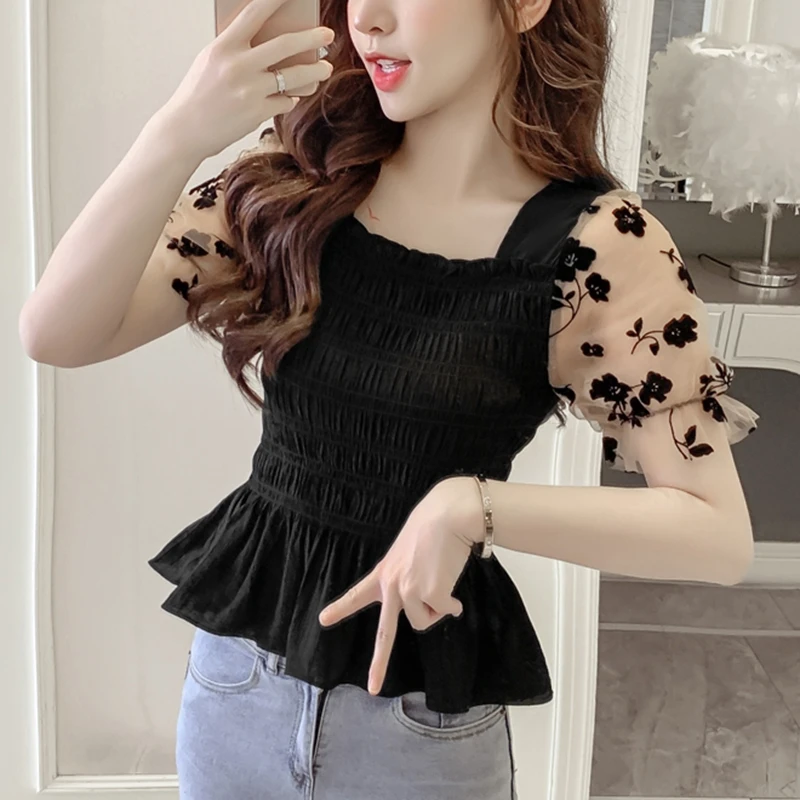 Letnia bluzka z bufiastymi ręk – Corset Top Boned recenzja i cena
