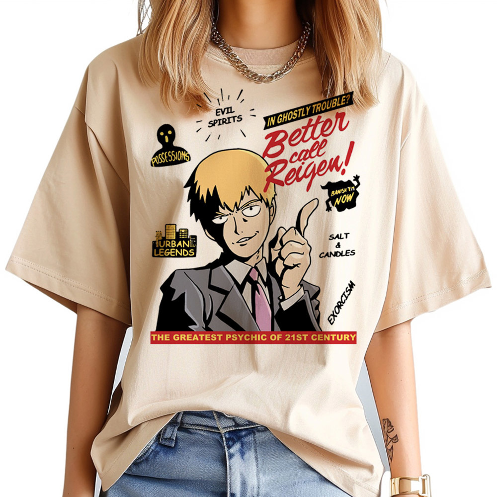 Koszulka Mob Psycho 100 damska – Women'S Fashion In The 80S recenzja i cena