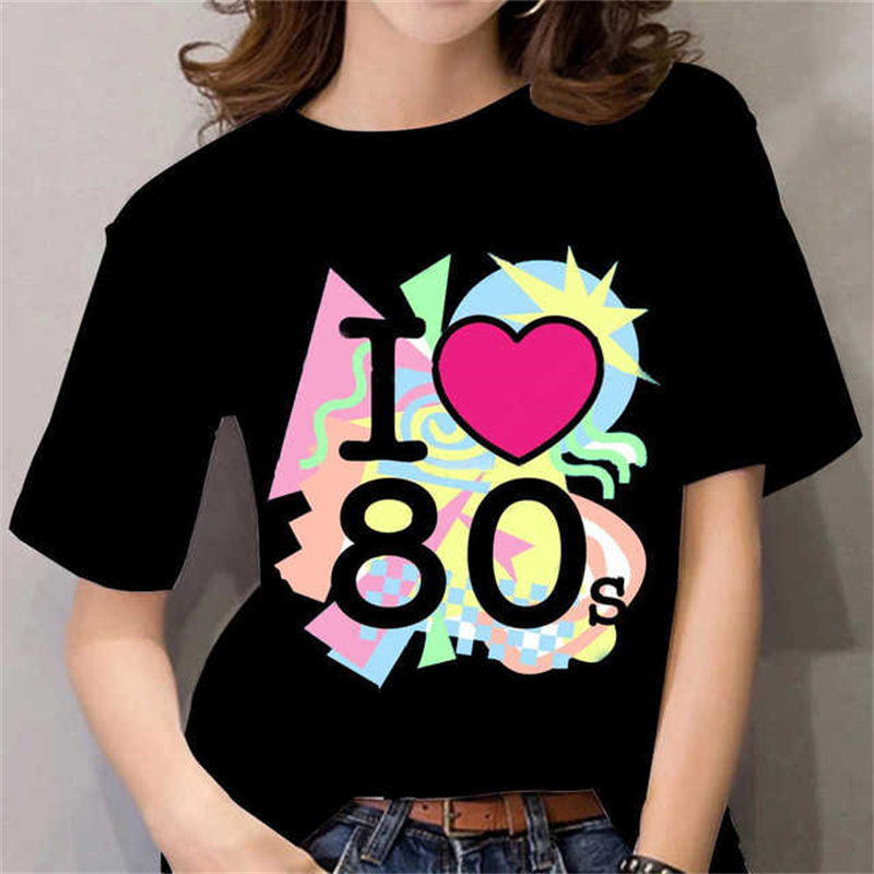 Damska koszulka z krótkim ręka – Women'S Fashion In The 80S recenzja i cena