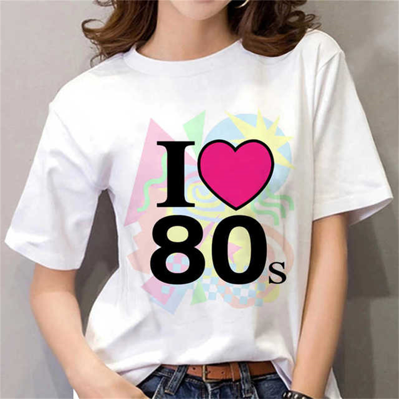 Damska koszulka z krótkim ręka – Women'S Fashion In The 80S recenzja i cena