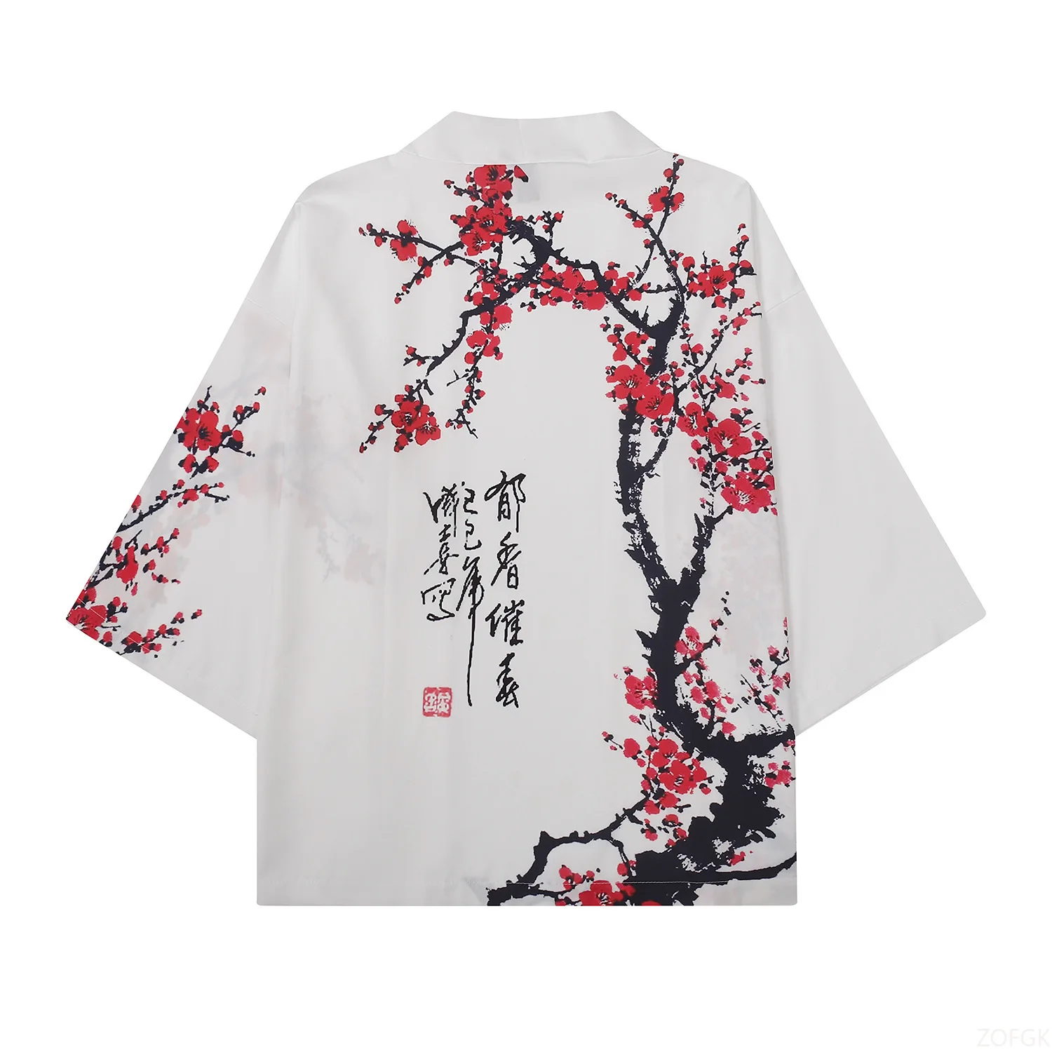 Letnie damskie kimono z kwiato – Women Fashion Blouse recenzja i cena
