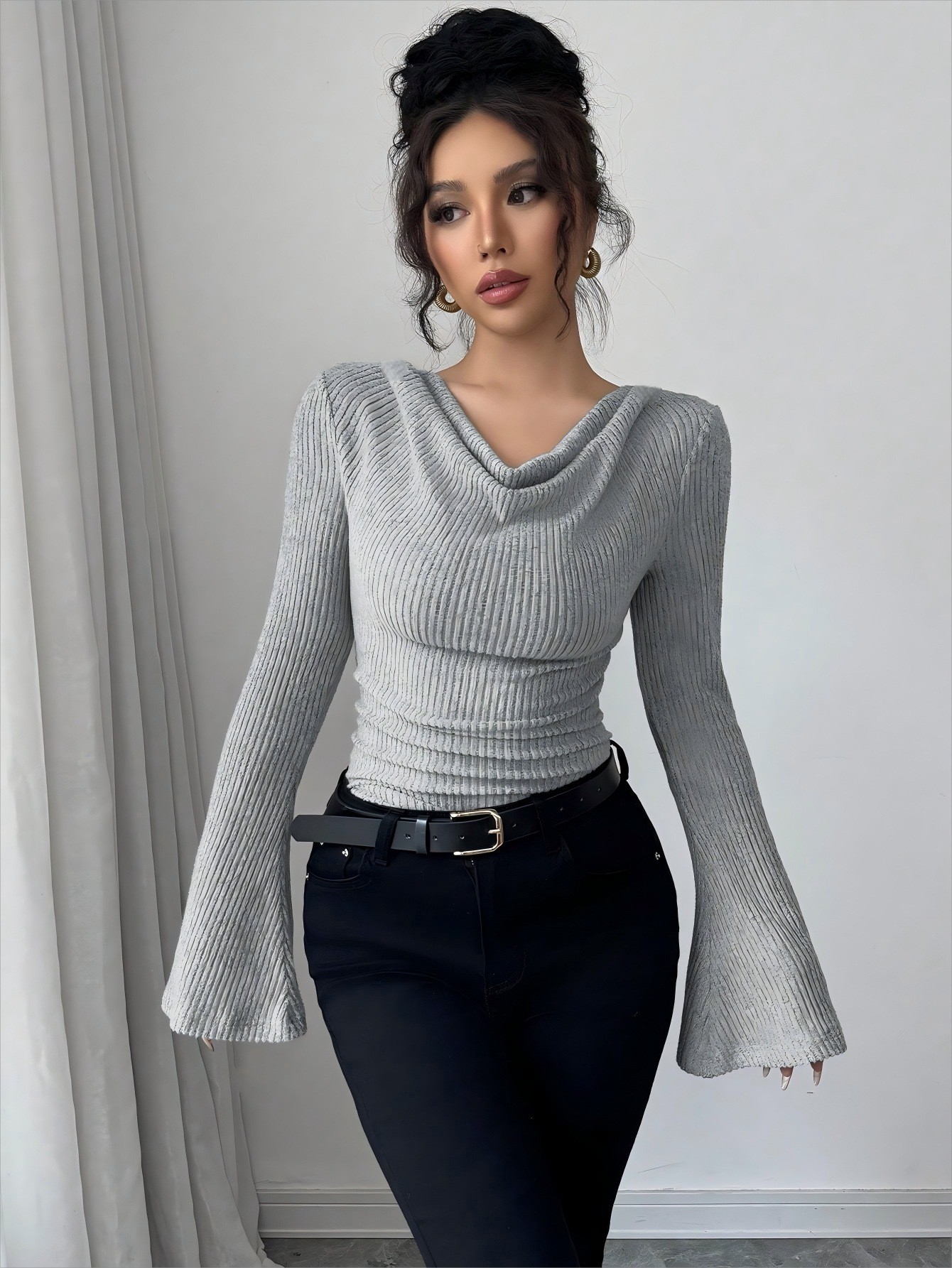 Damska bluzka z odkrytymi rami – Women Fashion Blouse recenzja i cena