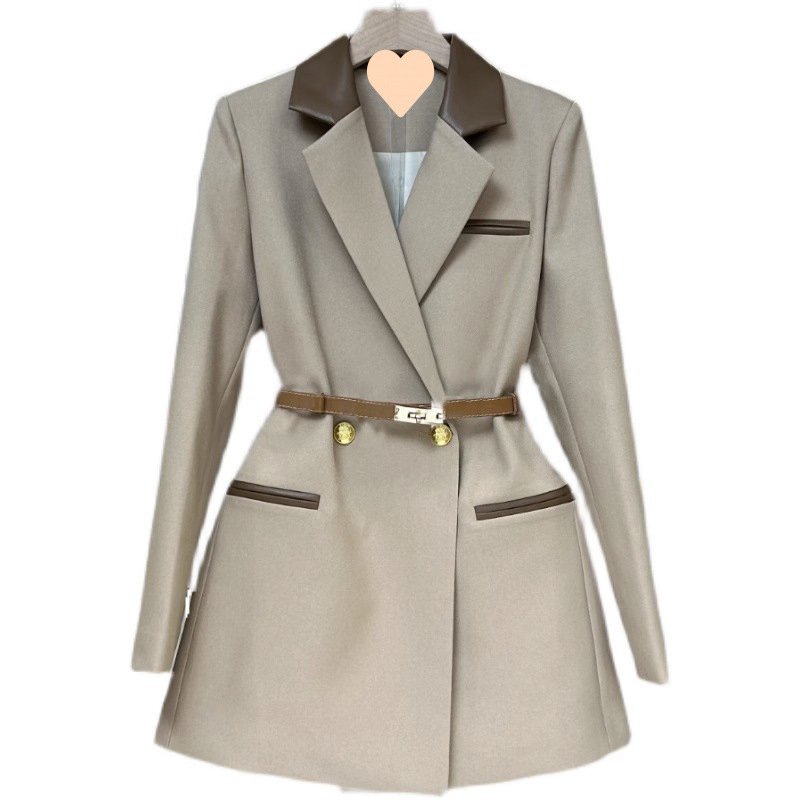 Jesień Nowy Design Sense Stitc – Women'S Fashion Designer Clothes recenzja i cena