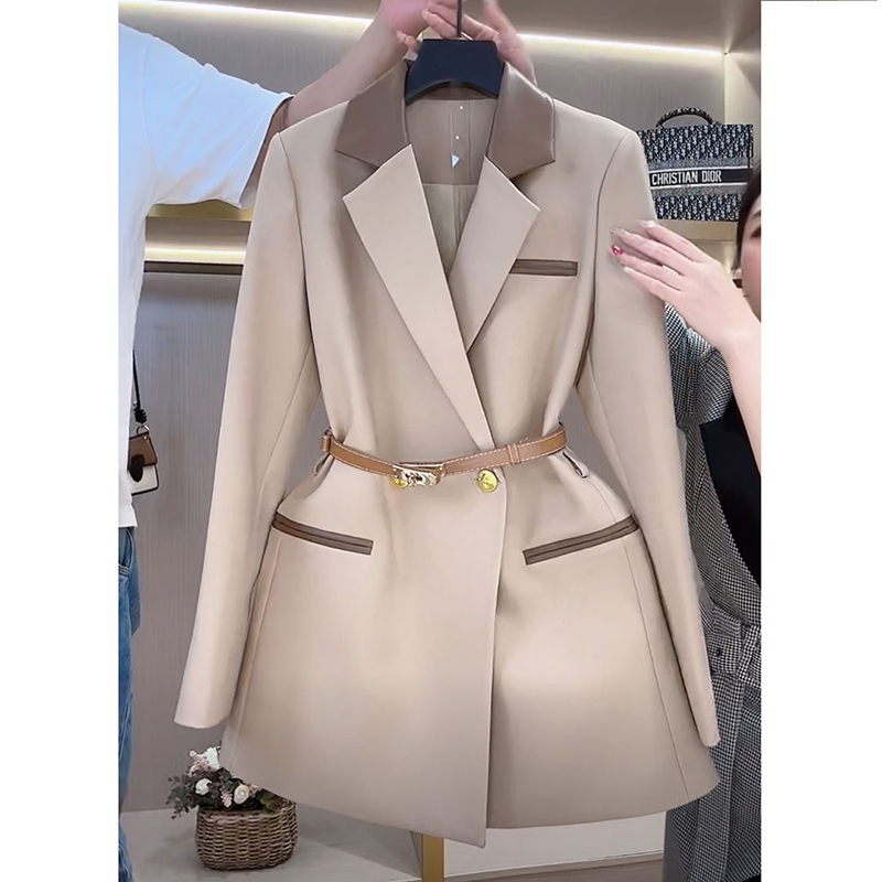 Jesień Nowy Design Sense Stitc – Women'S Fashion Designer Clothes recenzja i cena