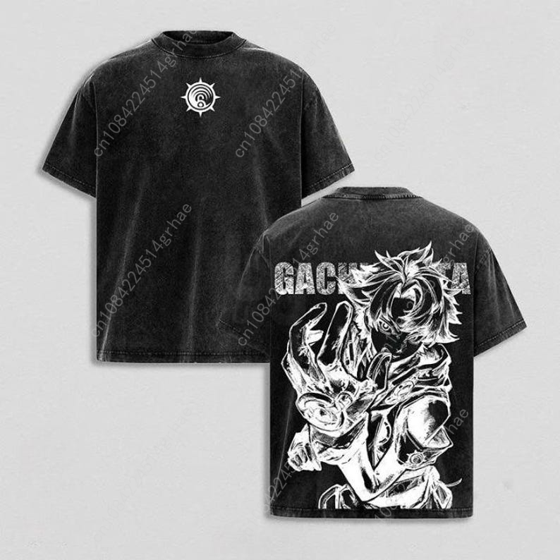 Koszulka Gachiakuta Vintage An – Women'S Fashion Graphic Tees recenzja i cena