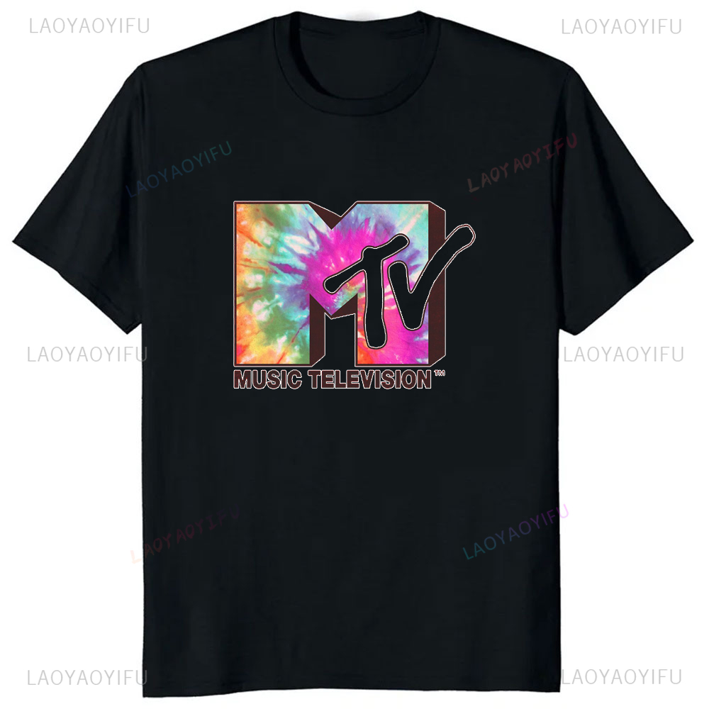 Klasyczny projekt Retro MTV z  – Women'S Fashion Graphic Tees recenzja i cena