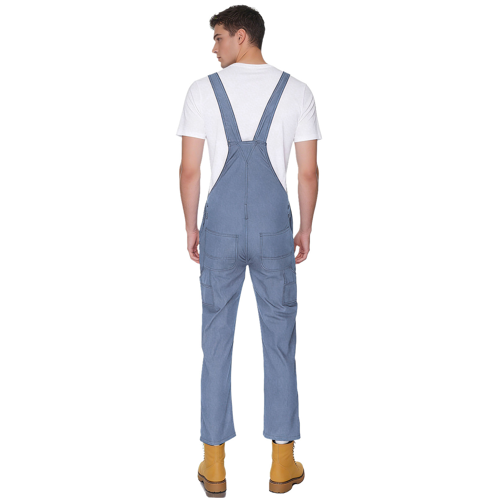 Męski kombinezon dżinsowy na s – Sleeveless Jumpsuit recenzja i cena