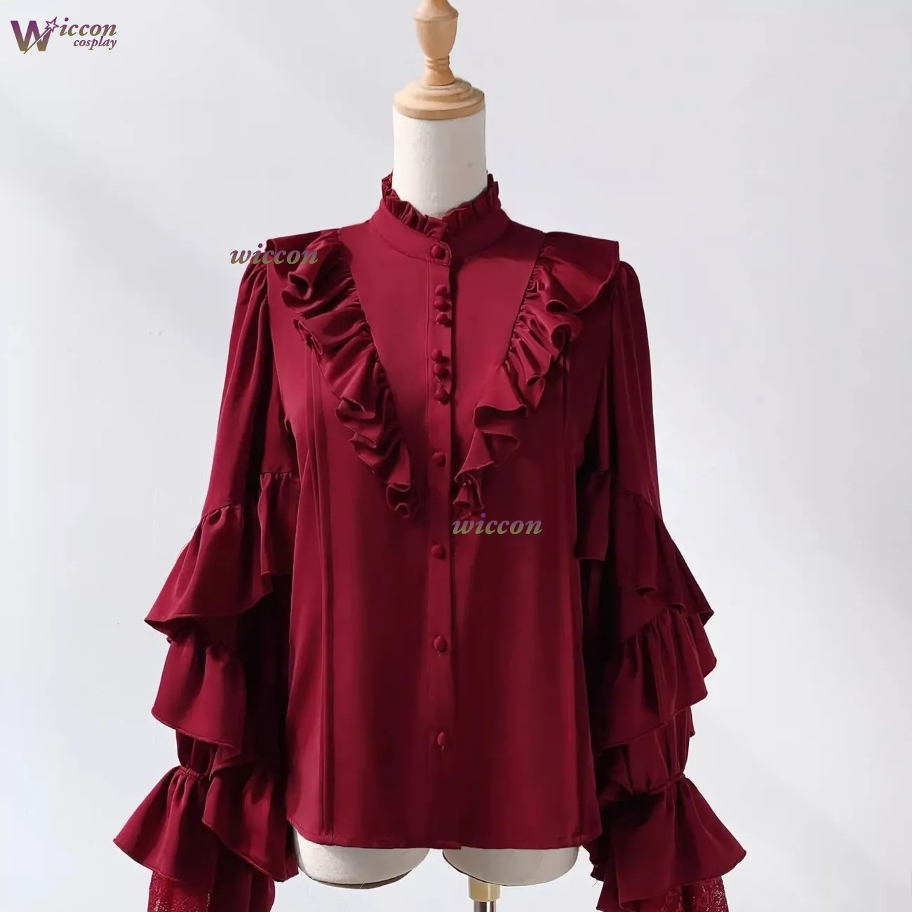 Lolita Gothic Vampire Cosplay  – Women Fashion Blouse recenzja i cena