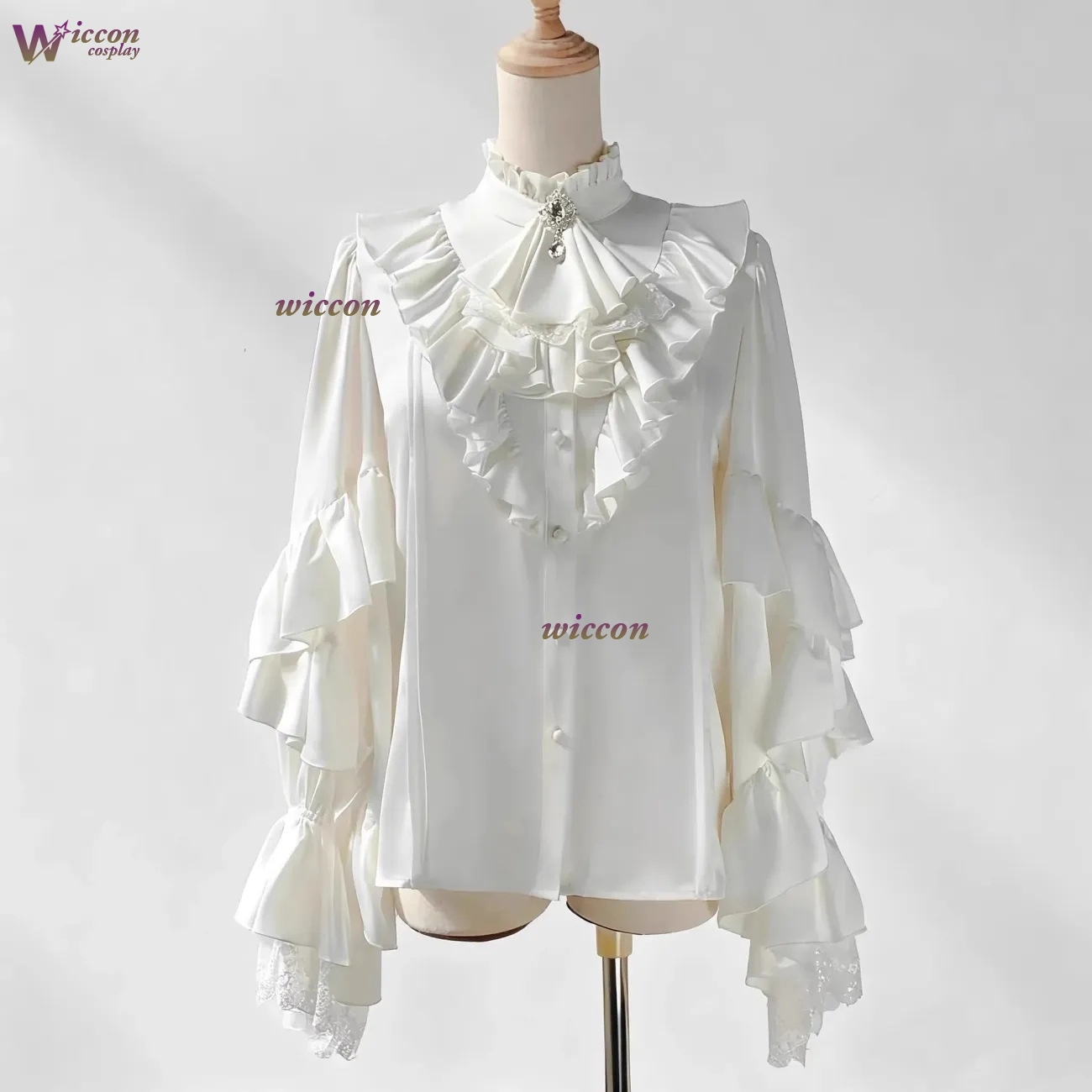 Lolita Gothic Vampire Cosplay  – Women Fashion Blouse recenzja i cena