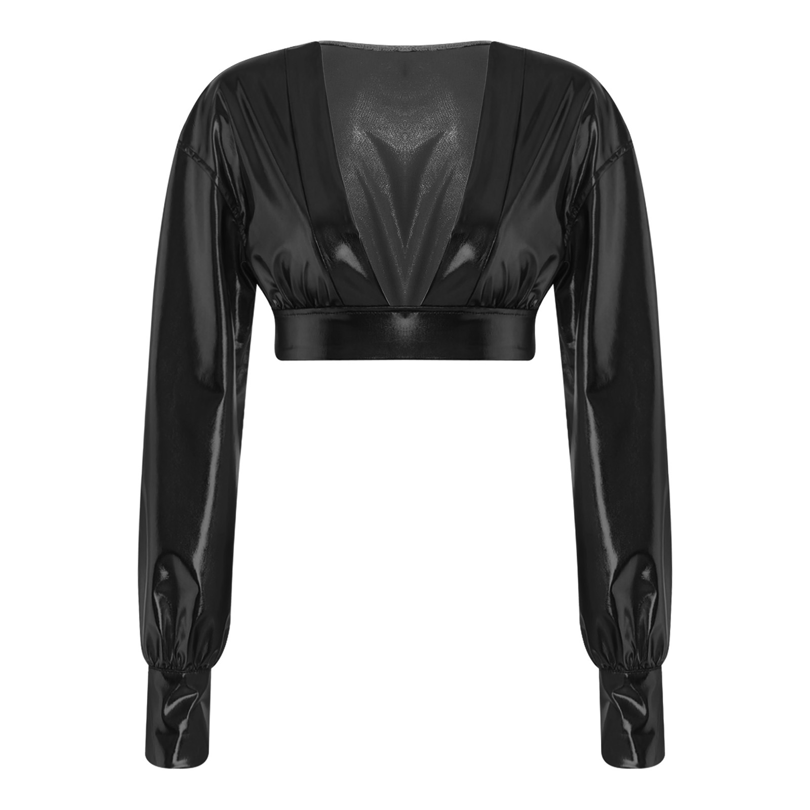 Damska bluzka Y2K metaliczna,  – Women Fashion Blouse recenzja i cena
